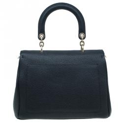 مملوكة مسبقًا Dior Black Leather Medium Be Dior Shoulder Bag