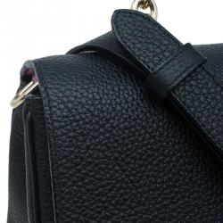 مملوكة مسبق ًا Dior Black Leather Medium Be Dior Shoulder Bag