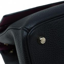 مملوكة مسبقًا Dior Black Leather Medium Be Dior Shoulder Bag