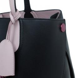 مملوكة مسبقًا حقيبة ديور" ديور أديكت" جلد وردي/أسود صغيرة