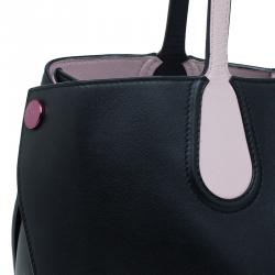 مملوكة مسبقًا حقيبة ديور" ديور أديكت" جلد وردي/أسود صغيرة