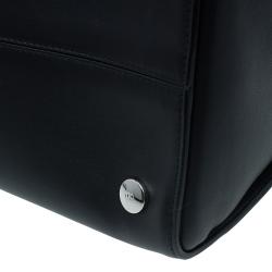 مملوكة مسبقًا حقيبة ديور" ديور أديكت" جلد وردي/أسود صغيرة