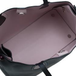 مملوكة مسبقًا حقيبة ديور" ديور أديكت" جلد وردي/أسود صغيرة