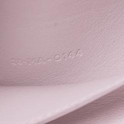 مملوكة مسبقًا حقيبة ديور" ديور أديكت" جلد وردي/أسود صغيرة