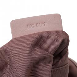 مملوكة مسبقًا Dior Pink Cannage Quilted Coated Canvas Panarea Clutch