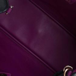 مملوكة مسبقًا Dior Black Pebbled Leather Medium Diorissimo Shopper Tote