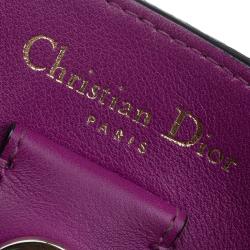 مملوكة مسبقًا Dior Black Pebbled Leather Medium Diorissimo Shopper Tote