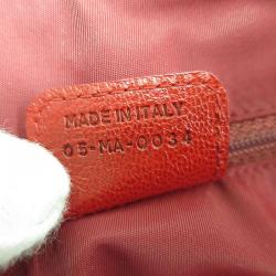 Pre Owned Christian Dior Beige PVC/Leather Rasta Collection Boston Bag