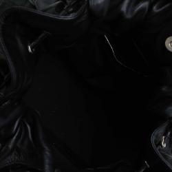 Pre Owned Dior Black Quilted Cannage Leather Le Trente Hobo