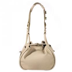 Pre Owned حقيبة كتف ديور لاتيس جلد عجل بيج