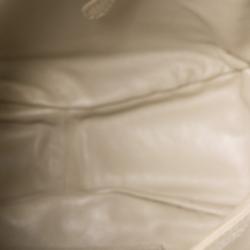 Pre Owned حقيبة كتف ديور لاتيس جلد عجل بيج