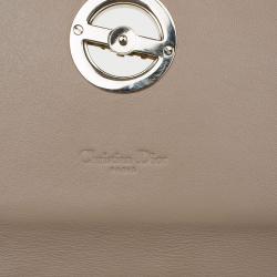 مملوكة مسبقًا Dior Beige Python Jazz Club Wristlet Clutch