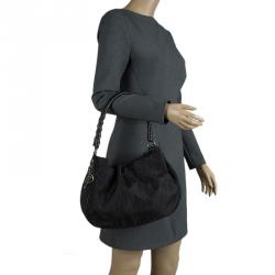 Pre Owned حقيبة ديور لافلي كانفاس سوداء