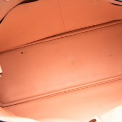 Pre Owned حقيبة شوبر ديور ديوريسيمو جلد عنابي كبيرة