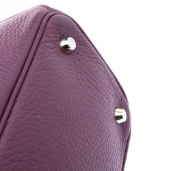 Pre Owned حقيبة شوبر ديور ديوريسيمو جلد عنابي كبيرة