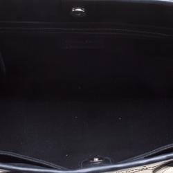 مملوكة مسبقًا Dior Black Cannage Coated Canvas Medium New Panarea Shopper Tote