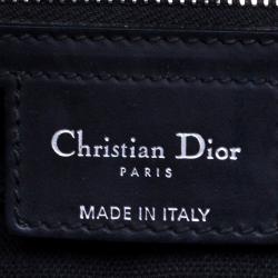 مملوكة مسبقًا Dior Black Cannage Coated Canvas Medium New Panarea Shopper Tote