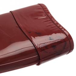 مملوكة مسبقًا Dior Red Patent Trim Rubber Logo Rainboots Size 38 