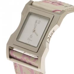 Dior White Stainless Steel Chris 47 Women's Wristwatch 30MM