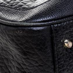 Pre Owned DKNY Black Leather Tote