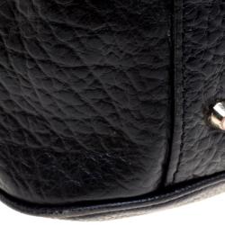 Pre Owned DKNY Black Leather Tote