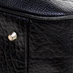 Pre Owned DKNY Black Leather Tote