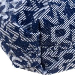 Pre Owned DKNY Blue Fabric Heritage Shoulder Bag