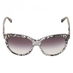 مملوكة مسبقًا نظارة شمسية دولتشي أند غابانا DG4149 دانتيل رصاصي