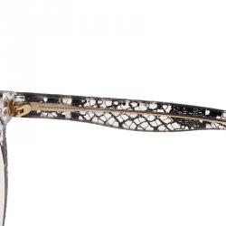 مملوكة مسبقًا نظارة شمسية دولتشي أند غابانا DG4149 دانتيل رصاصي