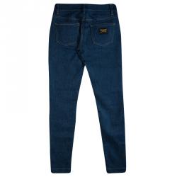 مملوكة مسبقًا Dolce and Gabbana Indigo Denim Tapered Pretty Jeans XS