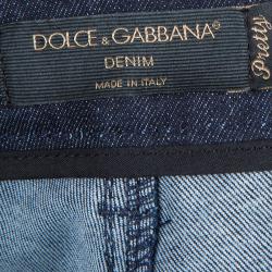 Pre Owned بنطلون جينز دولتشي أند غابانا بريتي أزرق S