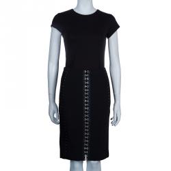 Pre Owned تنورة دولتشي أند غابانا هوك أند أي سوداء M