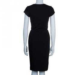 Pre Owned تنورة دولتشي أند غابانا هوك أند أي سوداء M