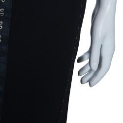 Pre Owned تنورة دولتشي أند غابانا هوك أند أي سوداء M