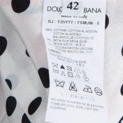 Pre Owned Dolce and Gabbana Red Chilli Print Blazer M