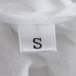 Pre Owned Dolce and Gabbana Hand Embroidered Embellished Portofino Shift Dress S