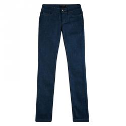 Dolce and Gabbana Indigo Denim Tapered Cute Jeans S Dolce 