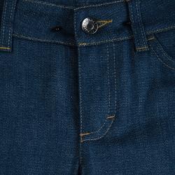 مملوكة مسبق ًا Dolce and Gabbana Indigo Denim Tapered Cute Jeans S