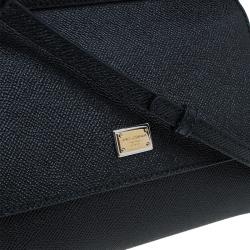 Pre Owned حقيبة دولتشي أند غابانا حمالة علوية ميس سيسيلي صغيرة جلد ذهبي