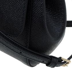 Pre Owned حقيبة دولتشي أند غابانا حمالة علوية ميس سيسيلي صغيرة جلد ذهبي