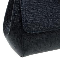 Pre Owned حقيبة دولتشي أند غابانا حمالة علوية ميس سيسيلي صغيرة جلد ذهبي