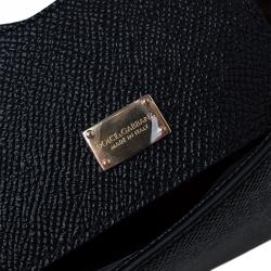 Pre Owned حقيبة دولتشي أند غابانا حمالة علوية ميس سيسيلي صغيرة جلد ذهبي