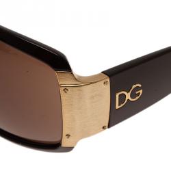 Pre Owned Dolce and Gabbana DG6013 Tortoise Frame Sunglasses