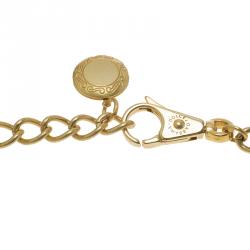 مملوكة مسبقًا قلادة دولتشي أند غابانا وردات و عملات متدلية