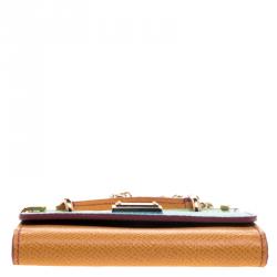 Pre Owned حقيبة إكسسوارات دولتشي أند غابانا مايكرو سيسيلي جلد متعددة الألوان