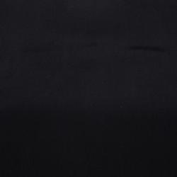 Pre Owned Dolce and Gabbana Black Silk Short Sleeve Top S