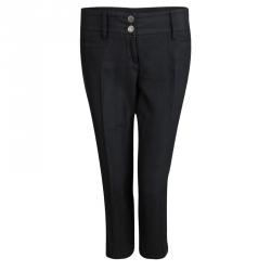 Pre Owned Dolce and Gabbana Black Tailored Pant Suit M