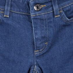 Pre Owned Dolce and Gabbana Blue Denim Stretch Skinny Cute Jeans S