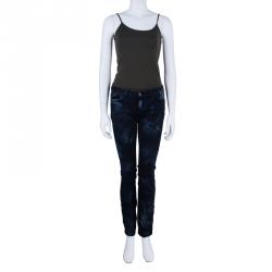 مملوكة مسبقًا Dolce and Gabbana Blue Stonewash Denim Jeans S