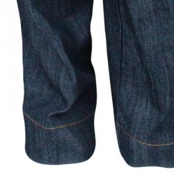 Pre Owned بنطال جينز دنيم دولتشي أند غابانا إنديغو قصة بوت S